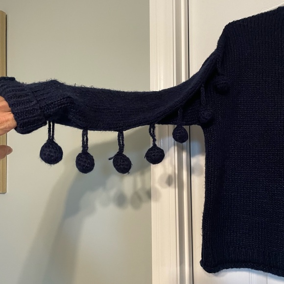 Navy Knit With Arm Balls - Picture 2 of 10
